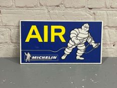 Michelin Man Air Pressure Sign on Board