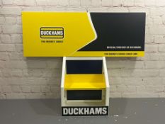 Duckhams Oil Display Cabinet and Sign (2)