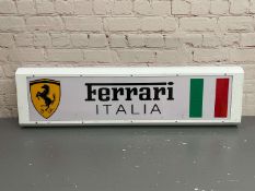 Ferrari Italia Illuminated Sign&nbsp;
