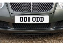 &nbsp;OD11 ODD Registration number