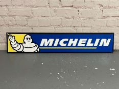 Michelin Waving Man Metal Sign