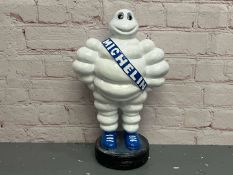 Michelin Man Standing on a Tyre Display