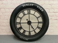 Renault 1908 Dunlop Tyre Clock (From The Duke of Rutland) (ALL PROCEEDS TO CHARITY)