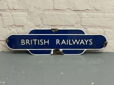 British Railways Enamel Sign