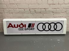 Audi Sport Illuminated Sign