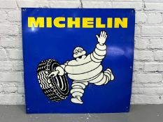 Original Michelin Waving Man Aluminium Sign