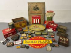 Quantity of Advertising Tins&nbsp;