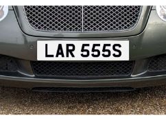 &nbsp; LAR 555S Registration number&nbsp;