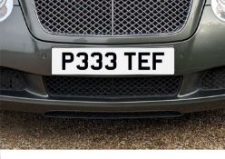 &nbsp; P333 TEF Registration number&nbsp;