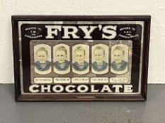 Fry's Chocolate Framed Mirror