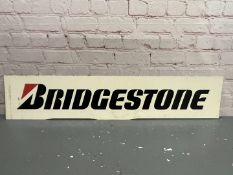 Bridgestone Bikers Club Plastic Sign