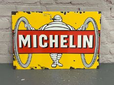 Michelin Cycles Enamel Sign