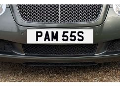 &nbsp; PAM 55S Registration number