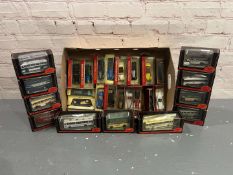 Quantity of Boxed Model Cars and Buses