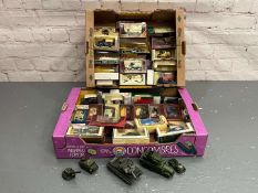 Two Boxes of Model Cars