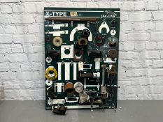 Jaguar X-Type Tool Board and Tools