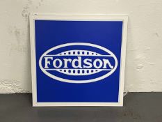 Fordson Modern Slim Line Illuminated Sign