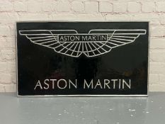 Aston Martin Cast Aluminium Sign