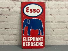 Esso Elephant Kerosene Enamel Sign