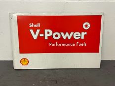 Shell V Power Forecourt Sign