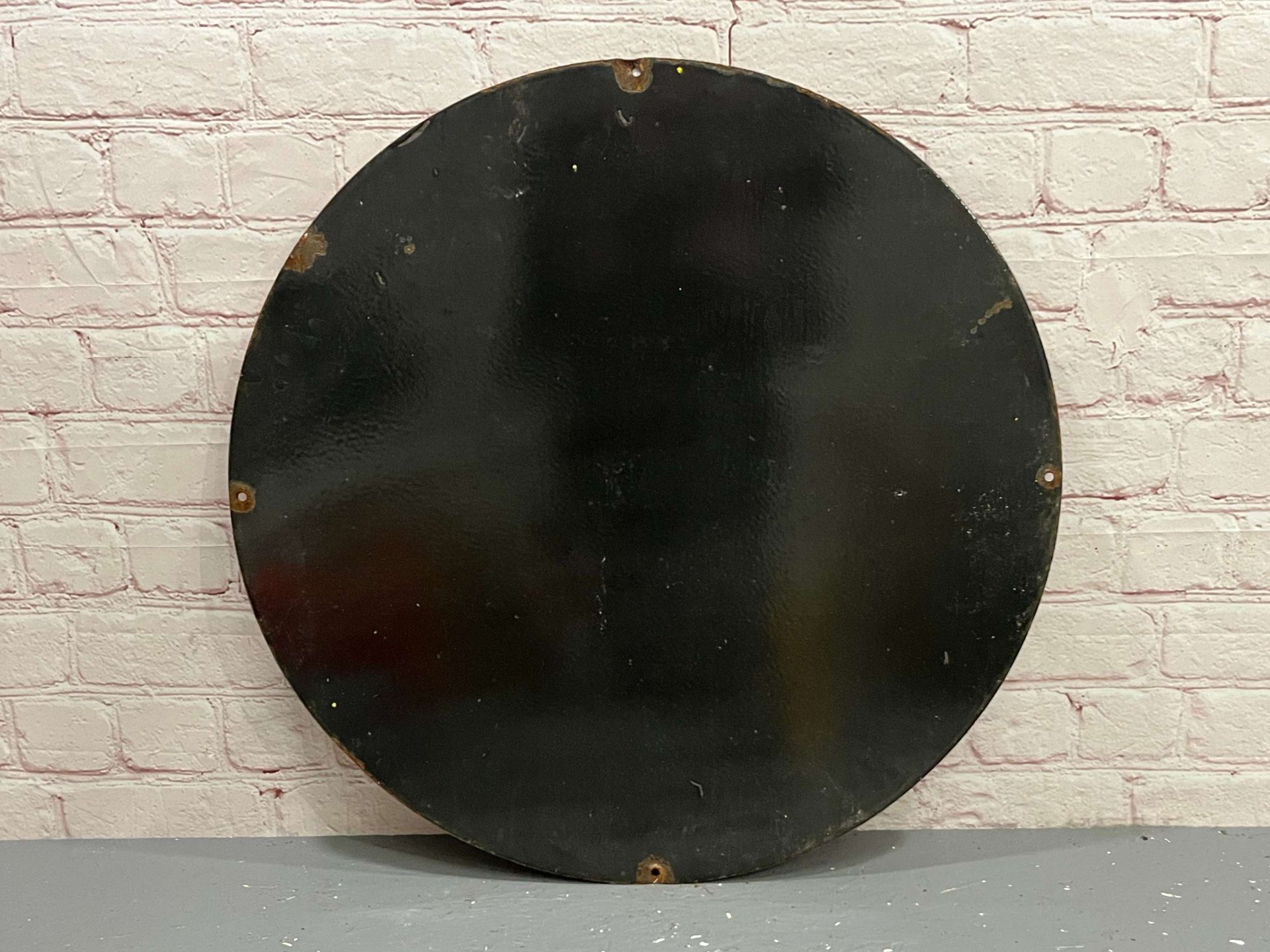 Harley-Davidson Motorcycles Circular Enamel Sign - Image 2 of 2