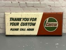 Castrol “Thank You For Your Custom” Fibreglass Sign