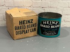 Heinz Baked Beans Shop Display Tin and Box