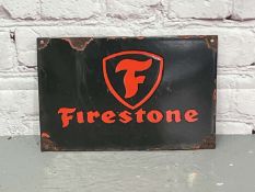 Firestone Tyres Small Enamel Sign