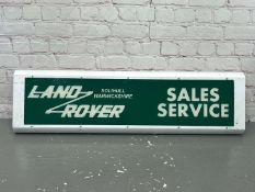 Land Rover Service & Sales Illuminated Sign