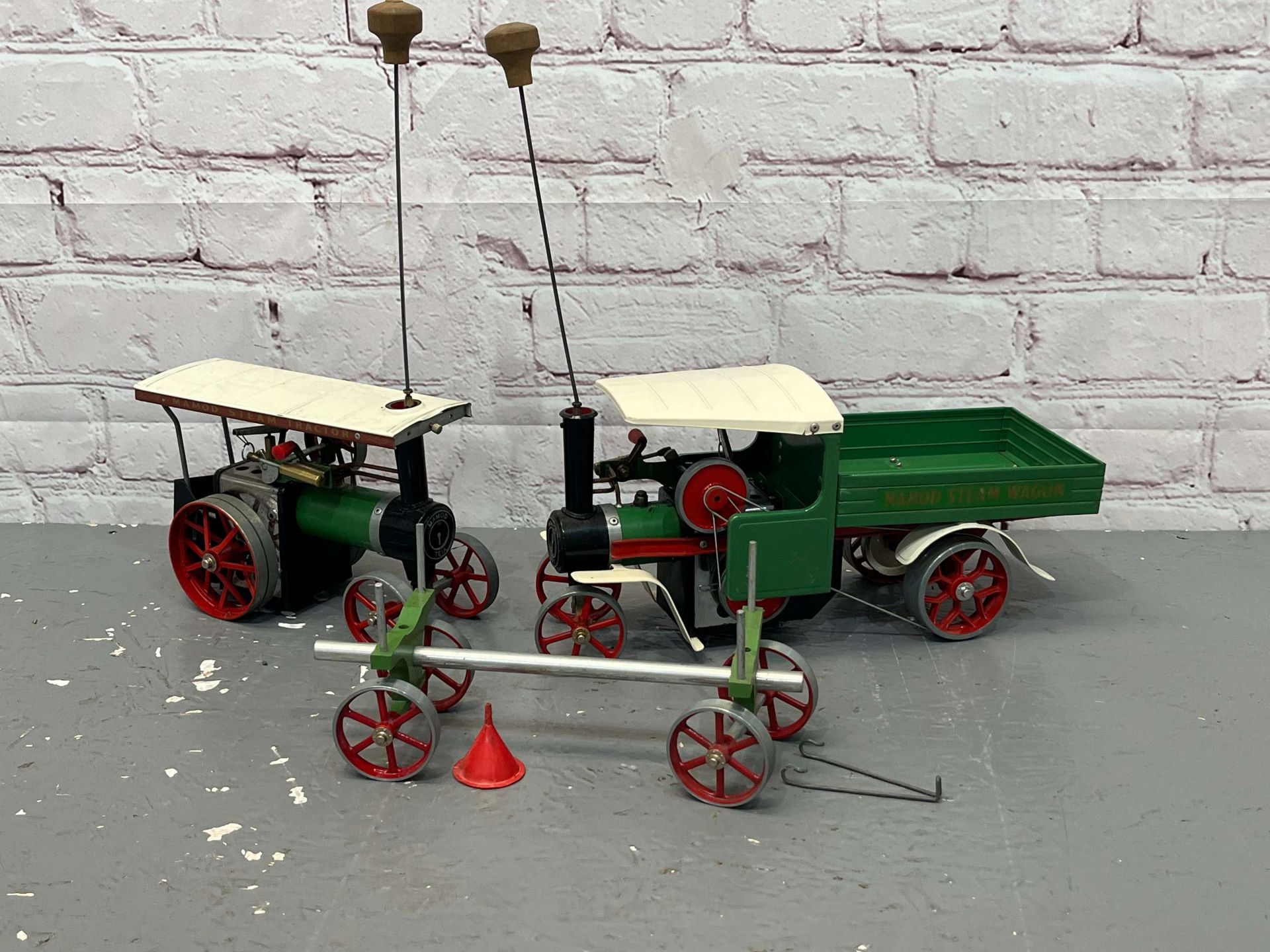 Mamod Steam Wagon & Tractor a/f (2)