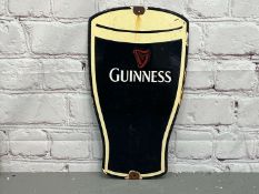 Guinness Pint Enamel Sign