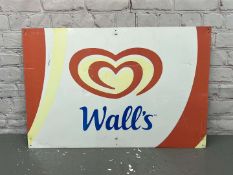 Walls Ice Cream Aluminium Sign