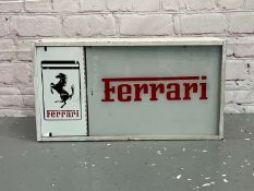 Ferrari Made Illuminated Sign