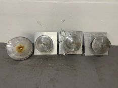 Four Large Industrial Lights&nbsp;