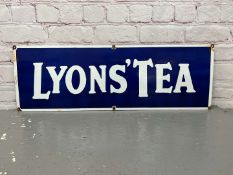 Lyons Tea Enamel Sign