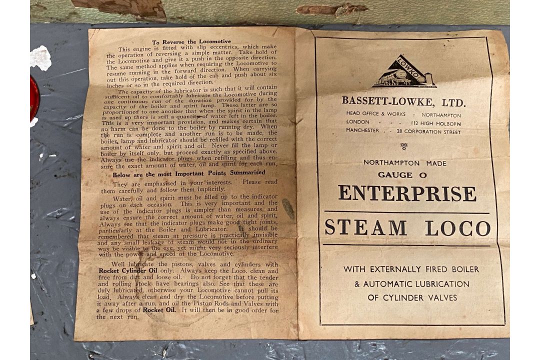 BASSETT-LOWKE, 0-GAUGE STEAM RAILWAYS, 6690/0 “ENTERPRISE” - Image 26 of 26