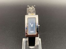 DOLCE & GABBANA, D&G; Time, stainless steel dress watch