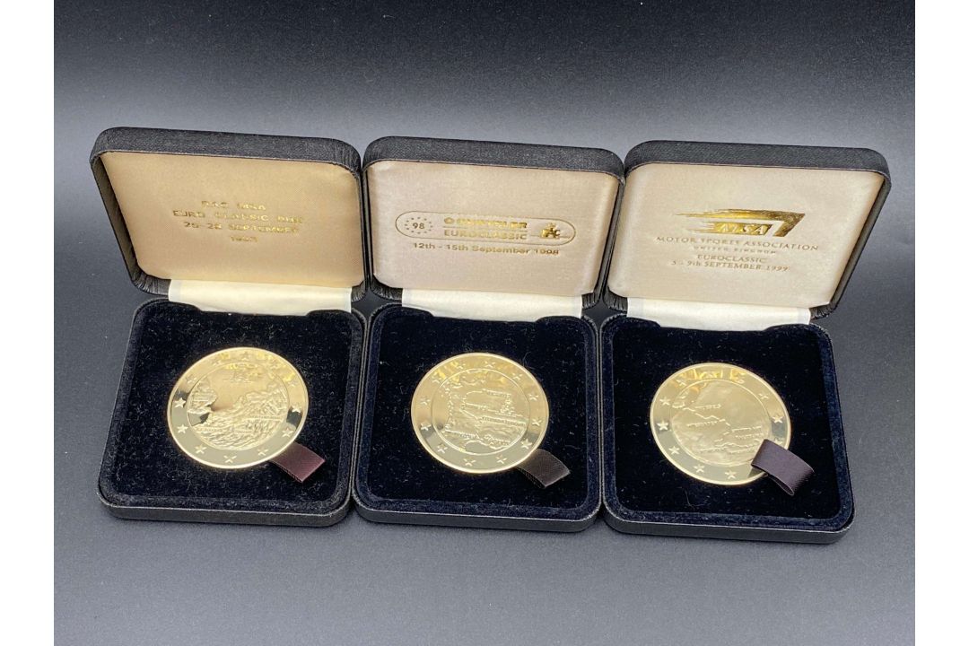 NINE RAC, MSA EURO CLASSICS FINISHERS MEDALLIONS - Image 2 of 5