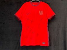 NIKE, BRITISH LIONESSES, 2022/23 SIGNED AWAY SHIRT
