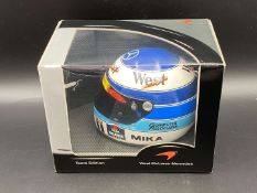 S.P.O.R.T.S. MODELS, 1998 MIKA HAKKINEN McLAREN TEAM EDITION HALF SCALE HELMET, 1:2