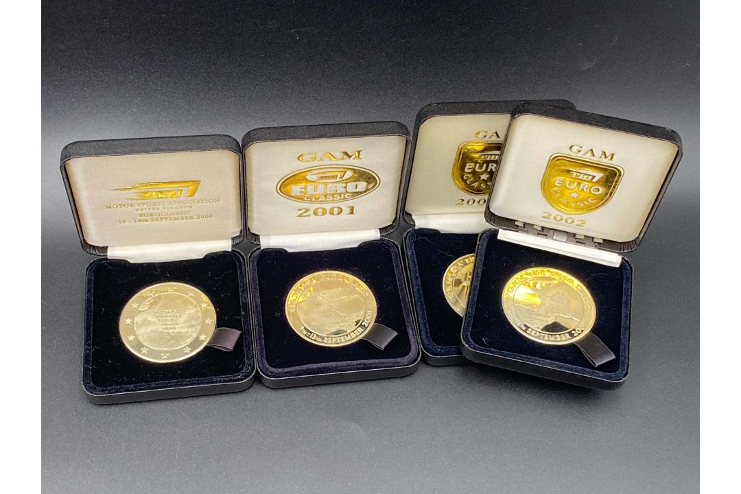NINE RAC, MSA EURO CLASSICS FINISHERS MEDALLIONS - Image 3 of 5