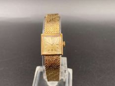 OMEGA, 1960's 9CT GOLD LADIES DRESS WATCH, CAL 650, 20480208