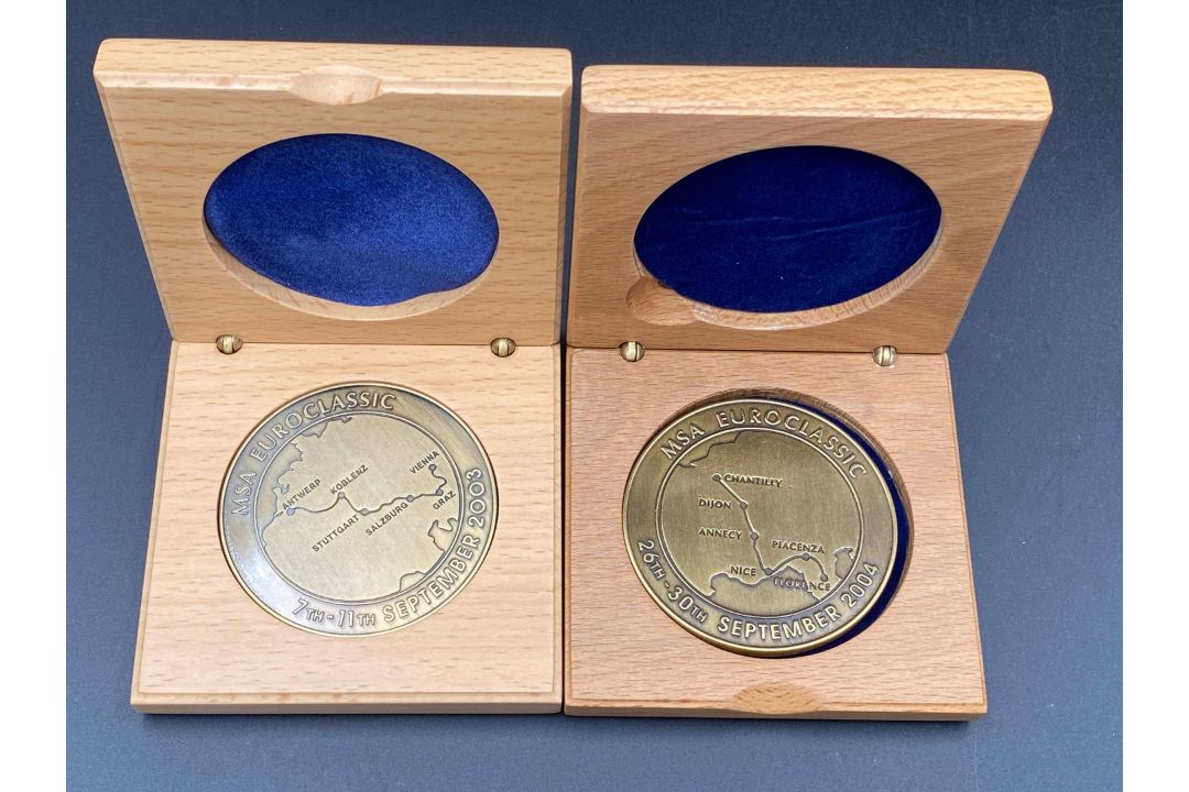 NINE RAC, MSA EURO CLASSICS FINISHERS MEDALLIONS - Image 4 of 5