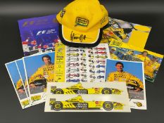 VINTAGE “JORDAN GRAND PRIX RACING” MIXED LOT