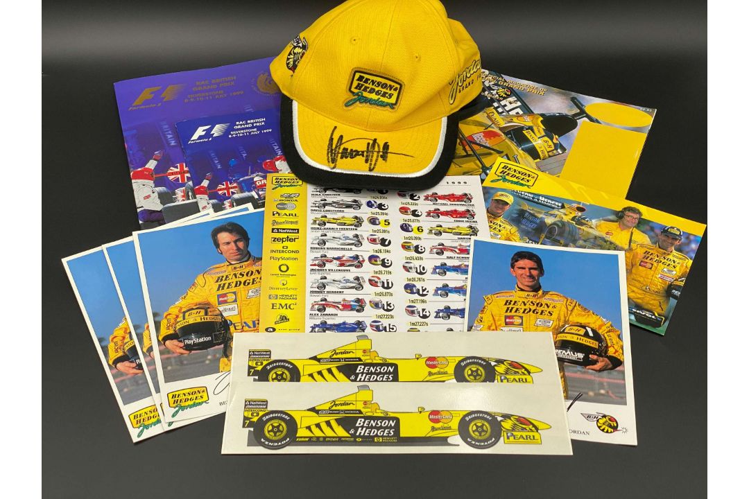 VINTAGE “JORDAN GRAND PRIX RACING” MIXED LOT - Image 1 of 7