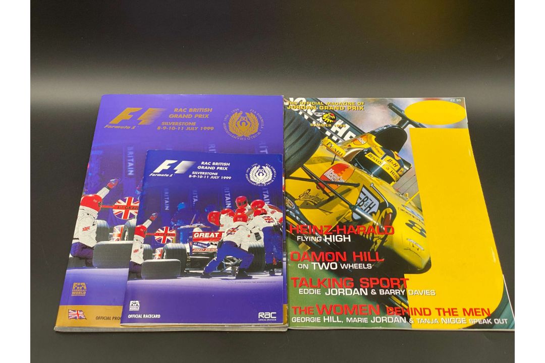 VINTAGE “JORDAN GRAND PRIX RACING” MIXED LOT - Image 7 of 7
