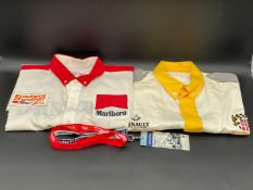 TWO VINTAGE &nbsp;DEALER RACING SHIRTS&nbsp;