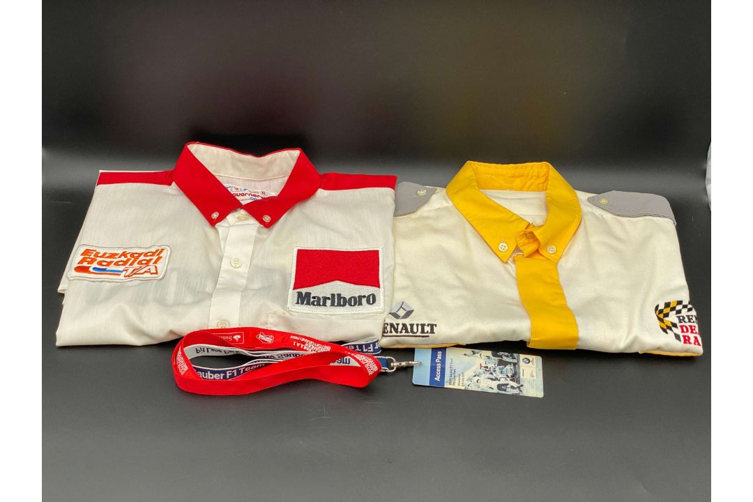 TWO VINTAGE &nbsp;DEALER RACING SHIRTS&nbsp; - Image 1 of 5