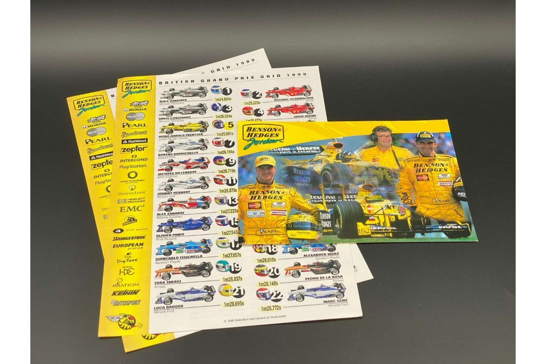 VINTAGE “JORDAN GRAND PRIX RACING” MIXED LOT - Image 6 of 7