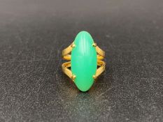 18CT GOLD DRESS RING
